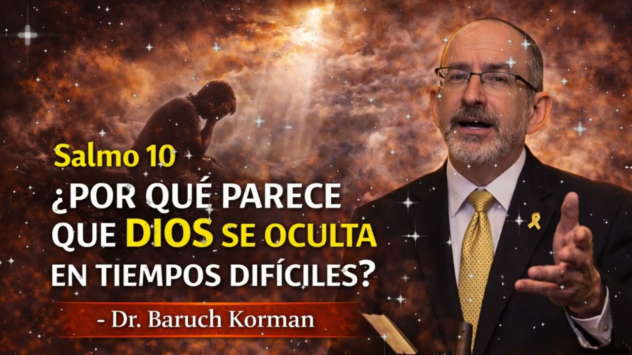 Salmo 10 | ¿Por Qué Parece Que Dios Se Oculta En Tiempos Difíciles? - Dr. Baruch Korman