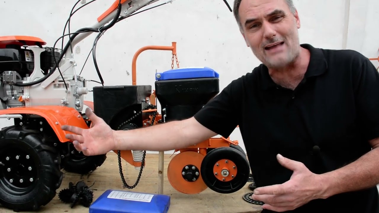 Semeadora Motocultivador Knapik Distribuição de Sementes