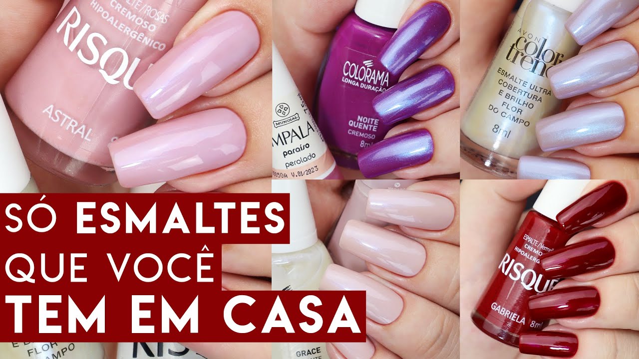 MISTURINHAS com ESMALTES que você TEM EM CASA | Parte 2