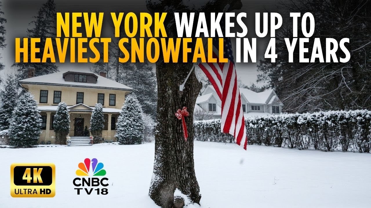New York News: Winter Storms Triggers Widespread Travel Disruptions Across New York | N18G