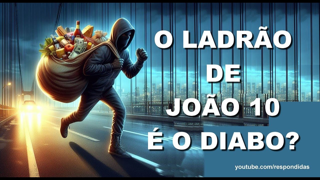 #1185 O ladrão de João 10 é o diabo? Mario Persona