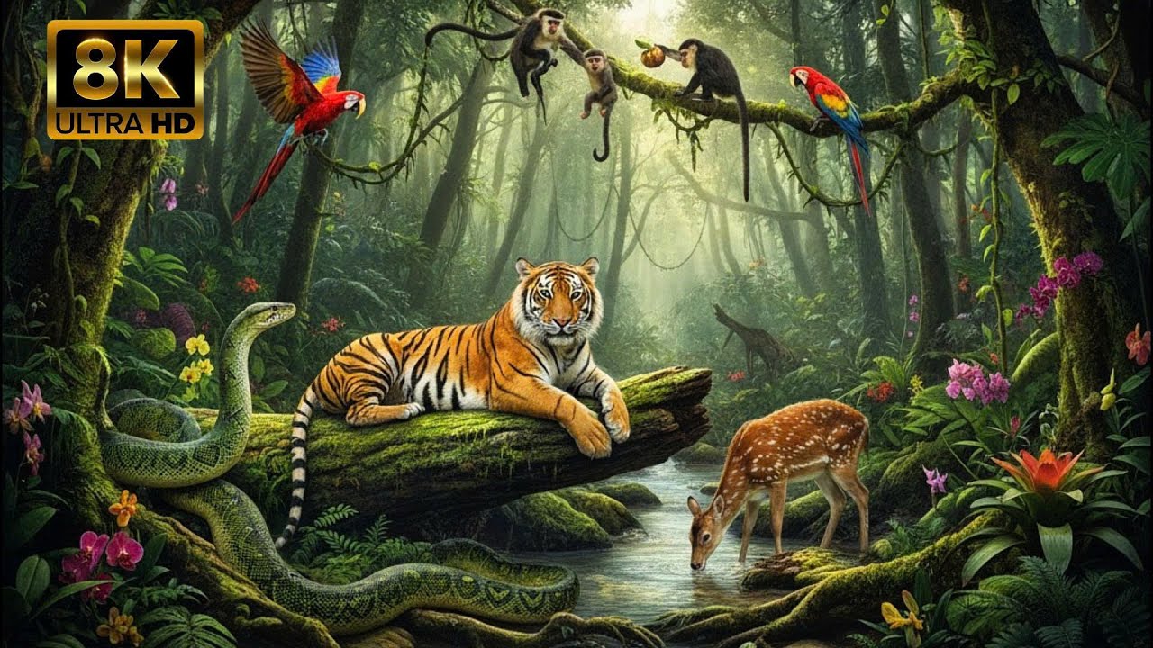 Wild Animals Unleashed Inside Nature’s Ultimate Survival Zone