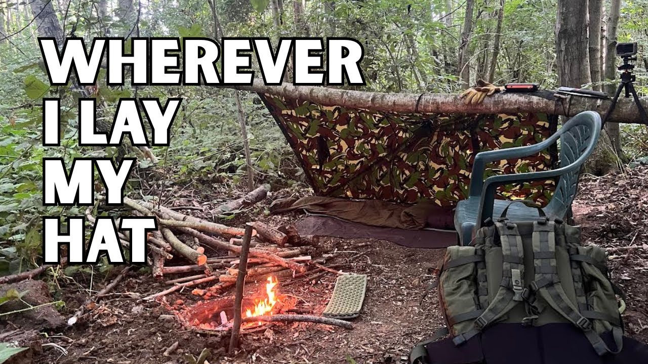 Poncho Shelter and French 24 hour Ration Pack