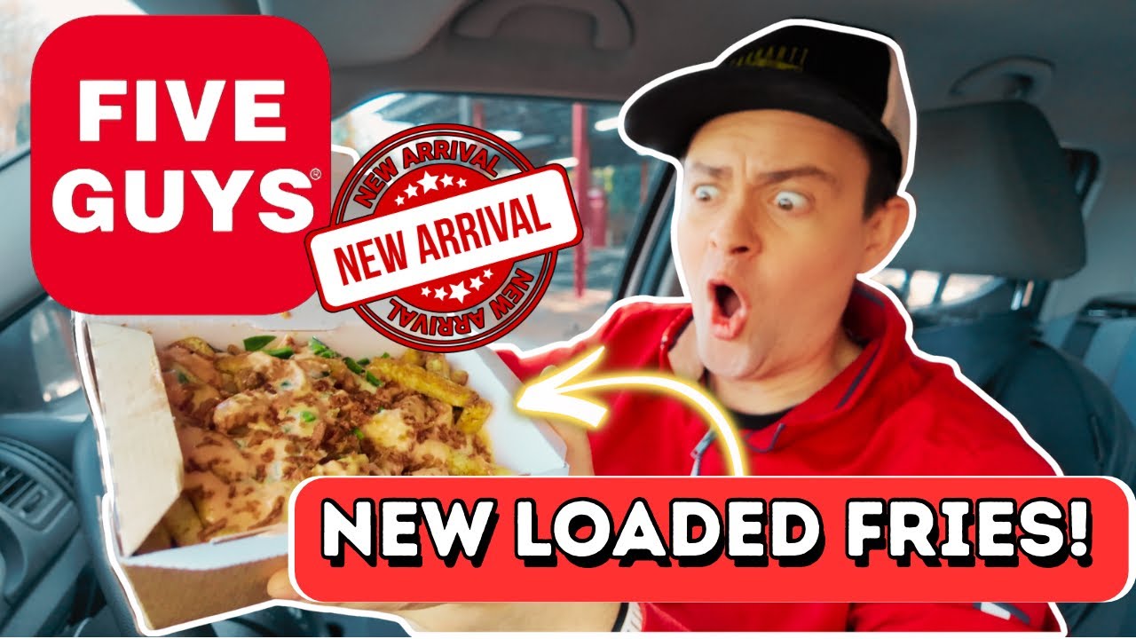 Новые картофельные фри от Five Guys просто невероятные!!