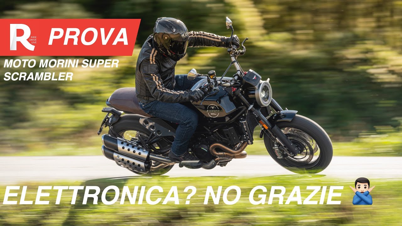 Moto Morini Super Scrambler - Prova - La scrambler analogica sfida le moto digitali (e vince...)