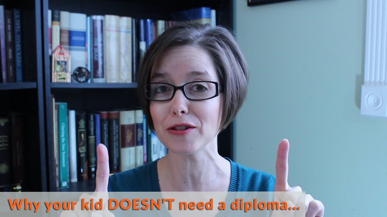 Why your kid DOESN’T need a diploma if you homeschool