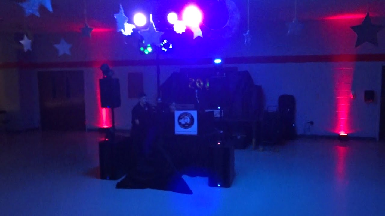 Center Hill Middle School  - Dance Floor Lighting and Sound Setup