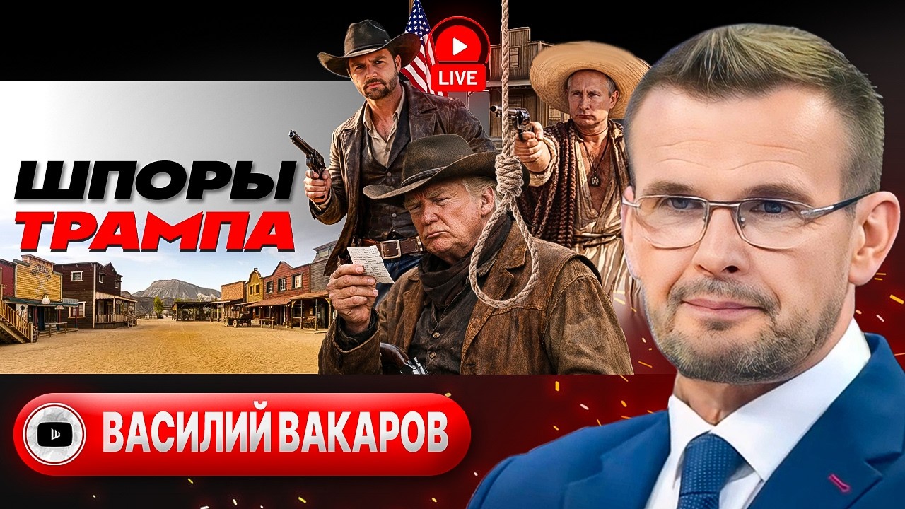 🤠 Трамп ковбой: ХОРОШИЙ, ПЛОХОЙ, ЗЛОЙ. Звонок Путину. Угрозы Хегсета. Пауза для Зеленского - Вакаров