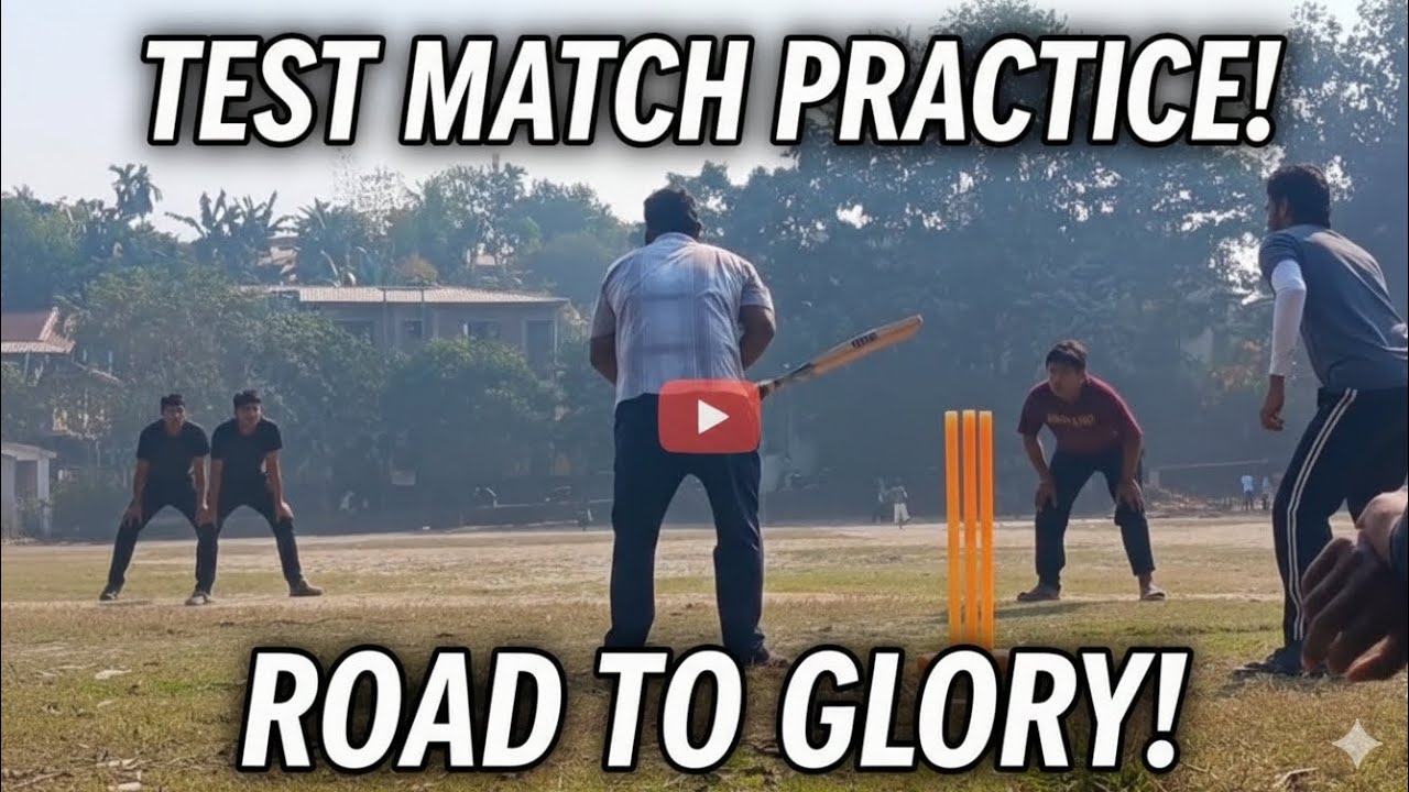 Test Match Ka Practis Kar Raha Hun 