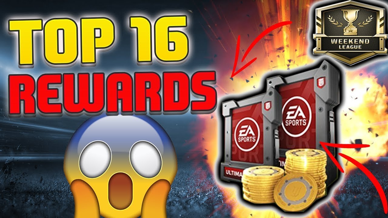 TOP 16 WEEKEND LEAGUE REWARDS! HUGE PACK OPENING! MUT 18 PACK OPENING!