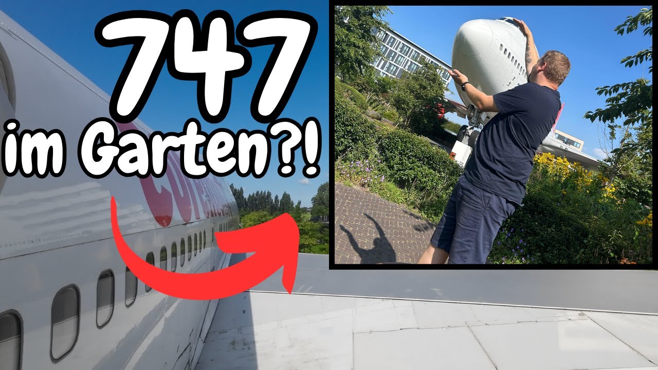 Boeing 747 im Corendon Hotel (Amsterdam) -- Lost Place?!