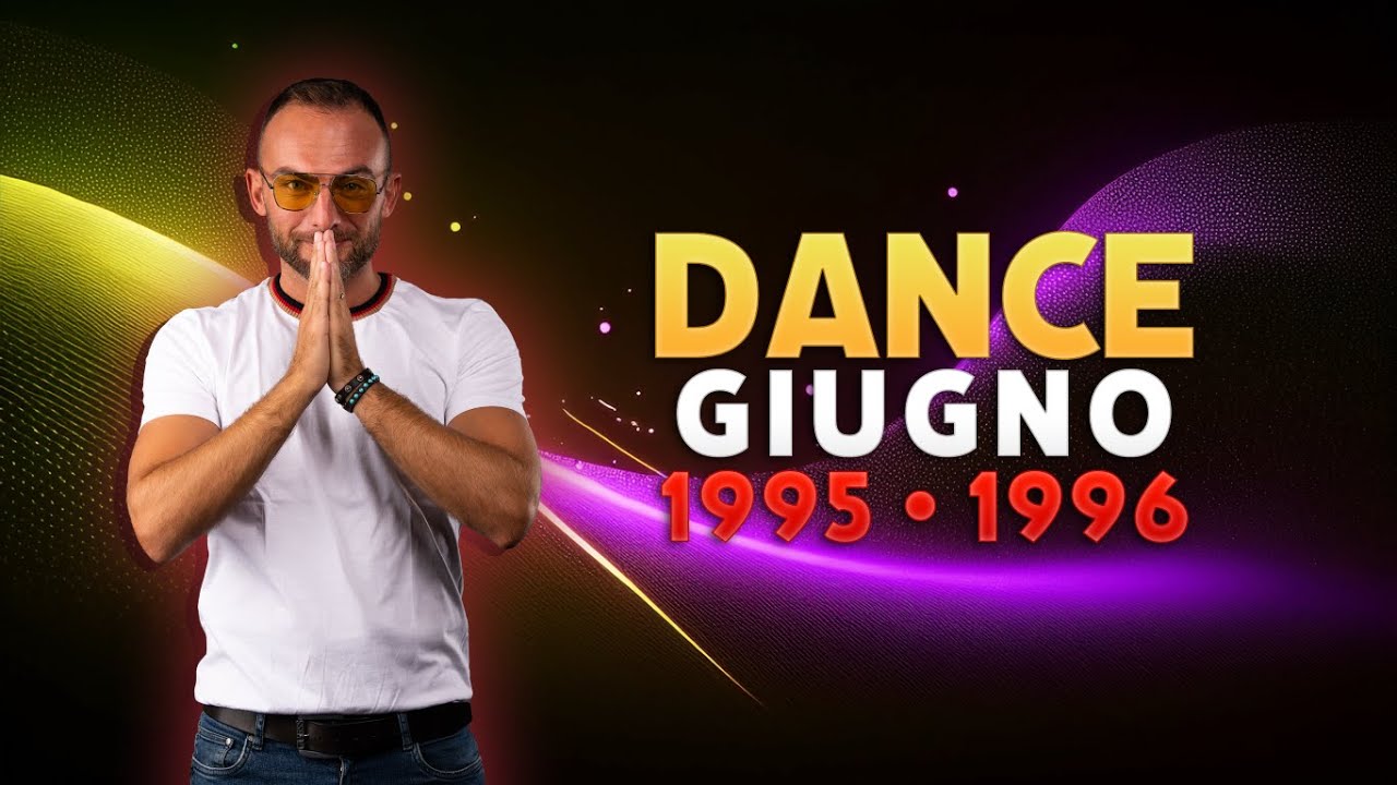DANCE 1995/1996 GIUGNO - I 20 Dischi #dance più ballati in Italia