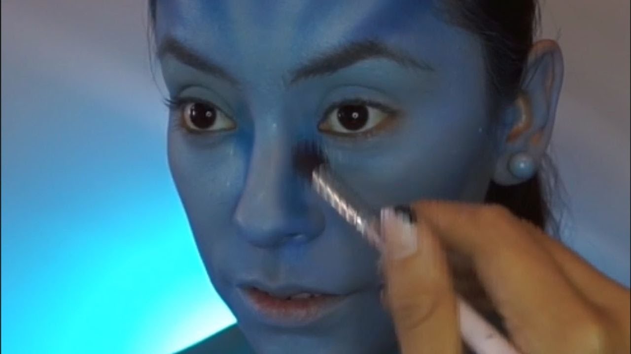 FaBLUEous Avatar-inspired makeup look *Quick & Easy Tutorial*
