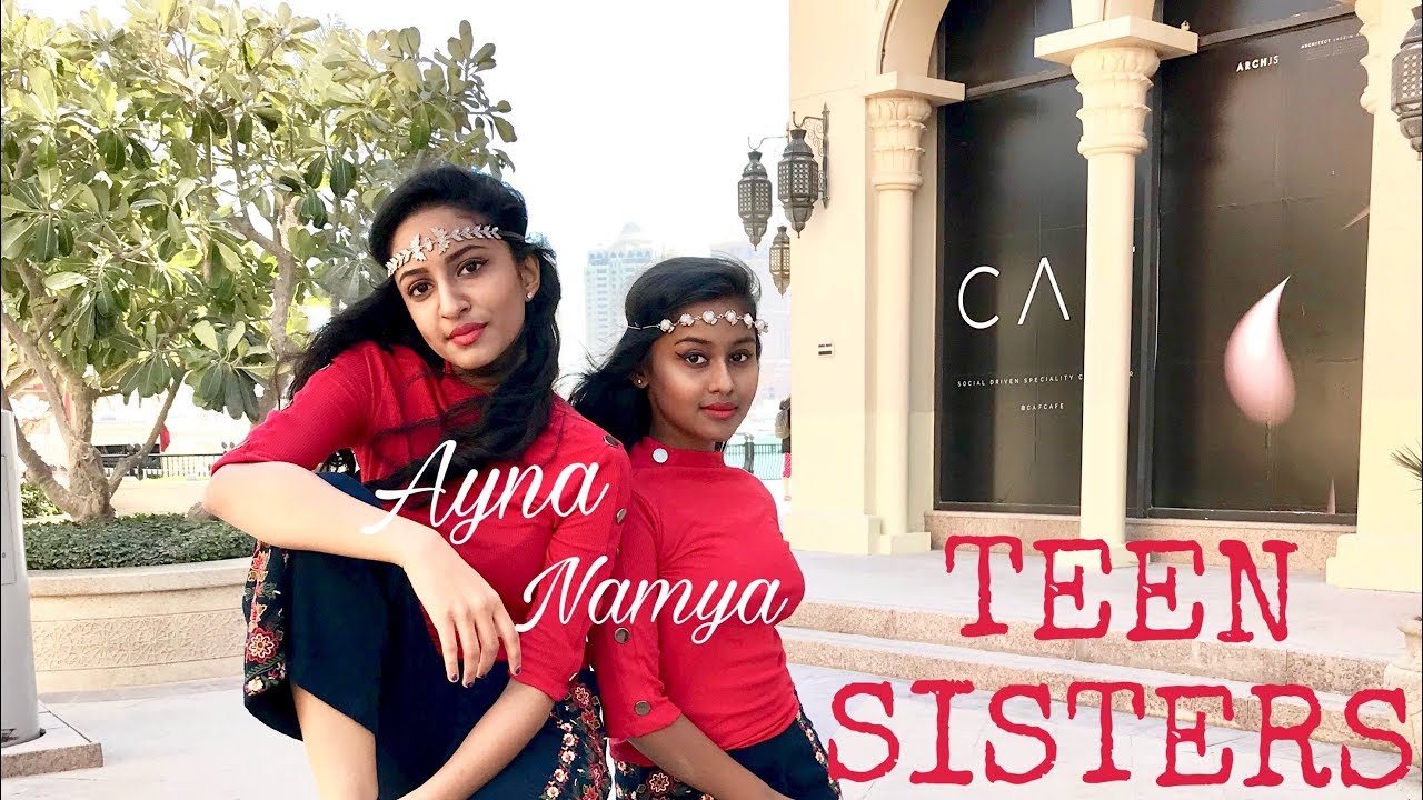 Havana | Jingle Bells (Remix) | Manma Emotion Jaage-  Dance by teen sisters