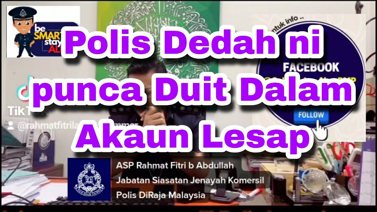 Panas !!! | Duit lesap dari dalam akaun | Polis bagi tips pastikan duit selamat dalam akaun