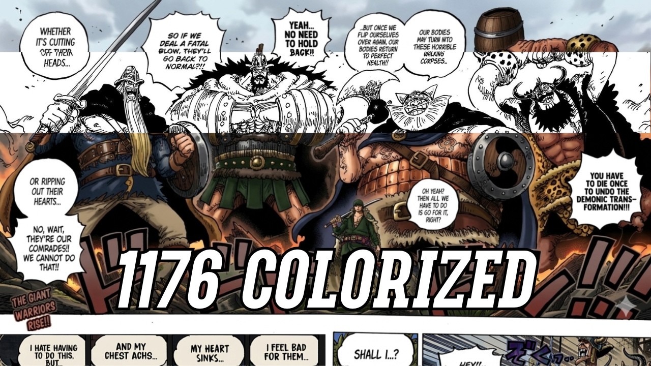 One Piece 1176 colored #onepiece