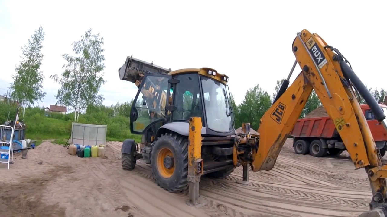 JCB 3 CX Проблемы с двигателем