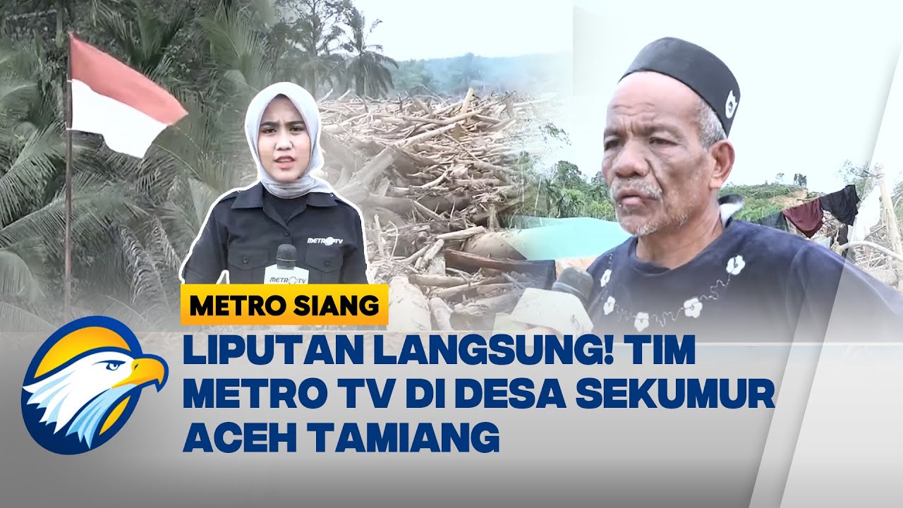 Perjuangan Warga Desa Sekumur Bertahan Pasca Bencana - [Metro Siang]