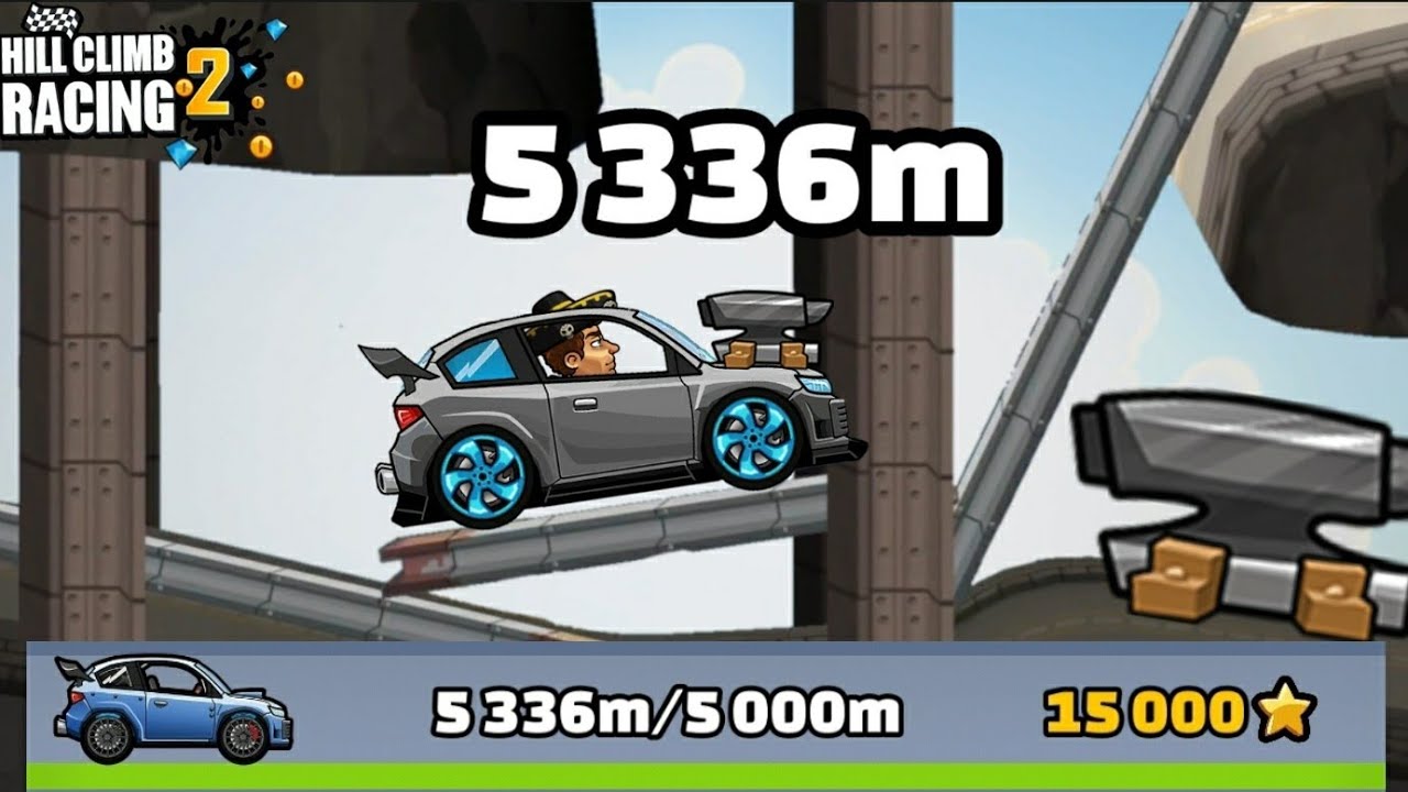 🤯All Vehicle World Record With HEAVYWEIGHT?? (5336m in Intense City) | Hill Climb Racing 2
