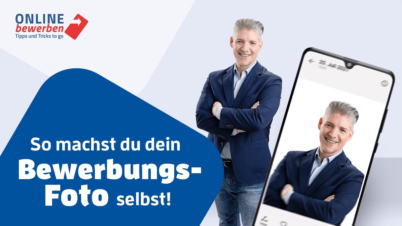Bewerbungsfoto selbst machen: Profi-Tipps für ein perfektes Foto mit dem Smartphone