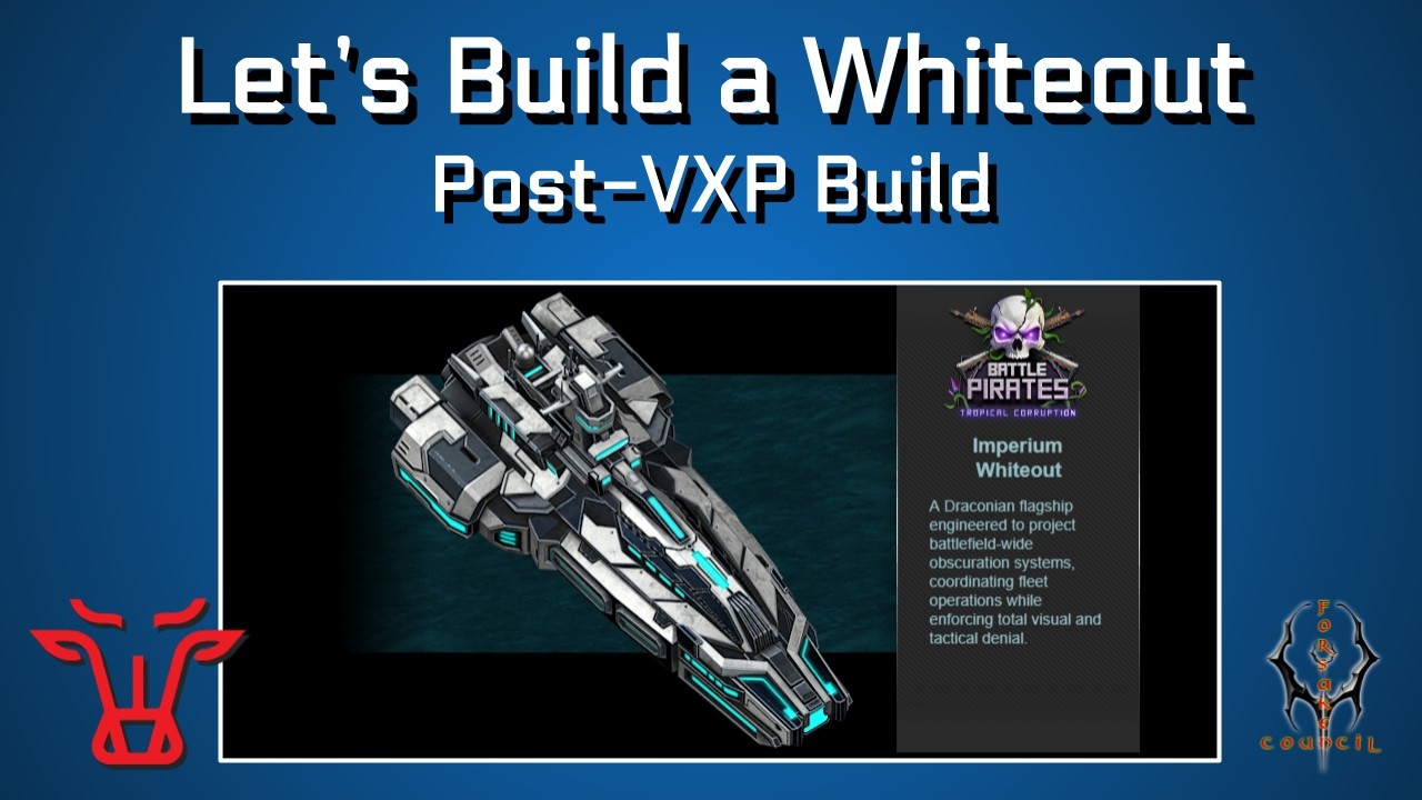 Battle Pirates: Let's Build a Whiteout | UAV Garrison Fleet