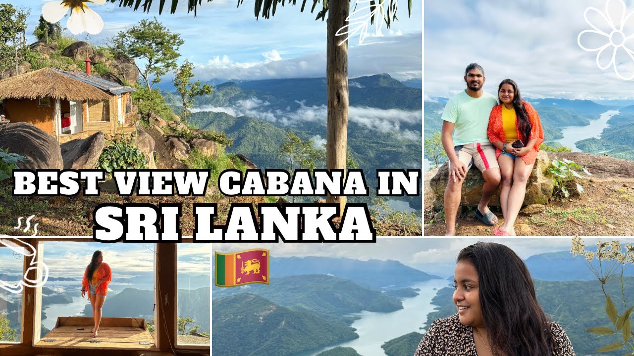 Vlog 28 - Best view Cabana in Sri Lanka | දිව්‍ය ලෝකේ ගත කරපු දවසක් 🥺 @travelcouplesl