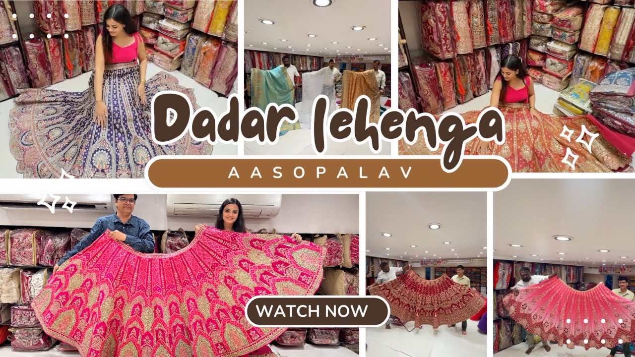 Aasopalav | Beautiful Sarees and Lehengas for Every Celebration . Mumbai wedding shopping