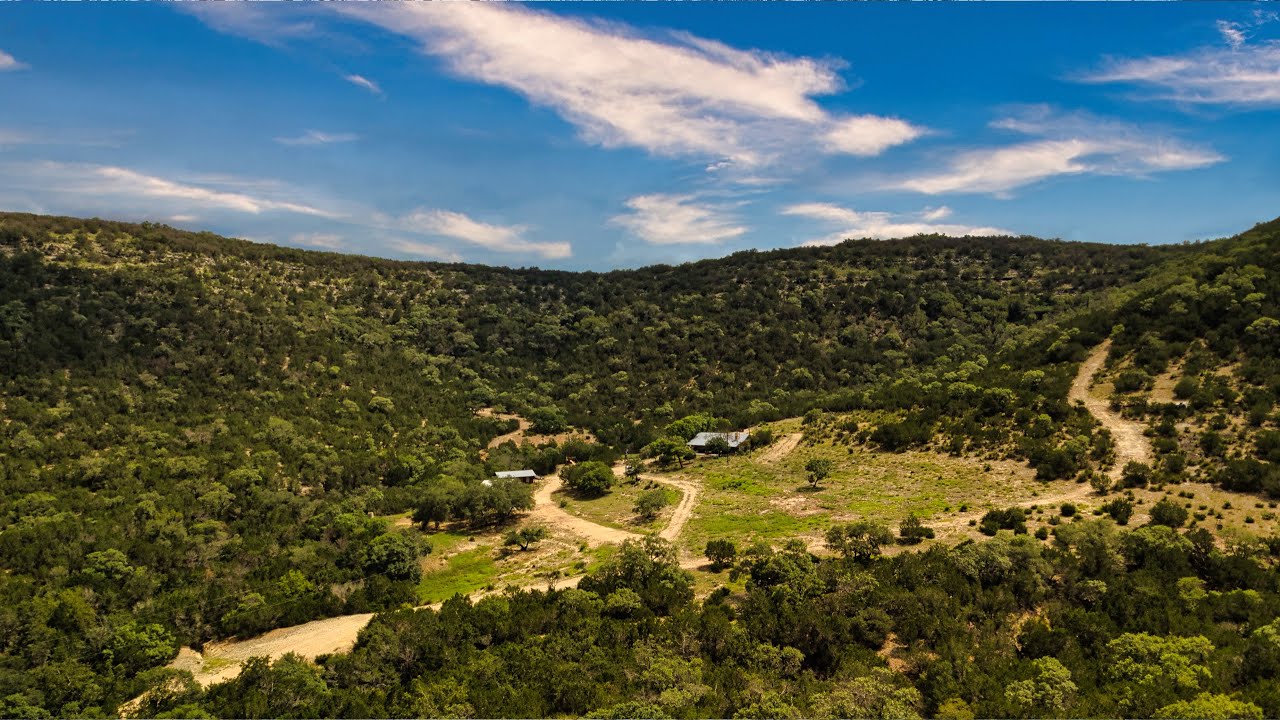 109 Acre Ranch For Sale in the Texas Hill Country, at 3388 Thomas Creek Rd. in Tarpley TX.