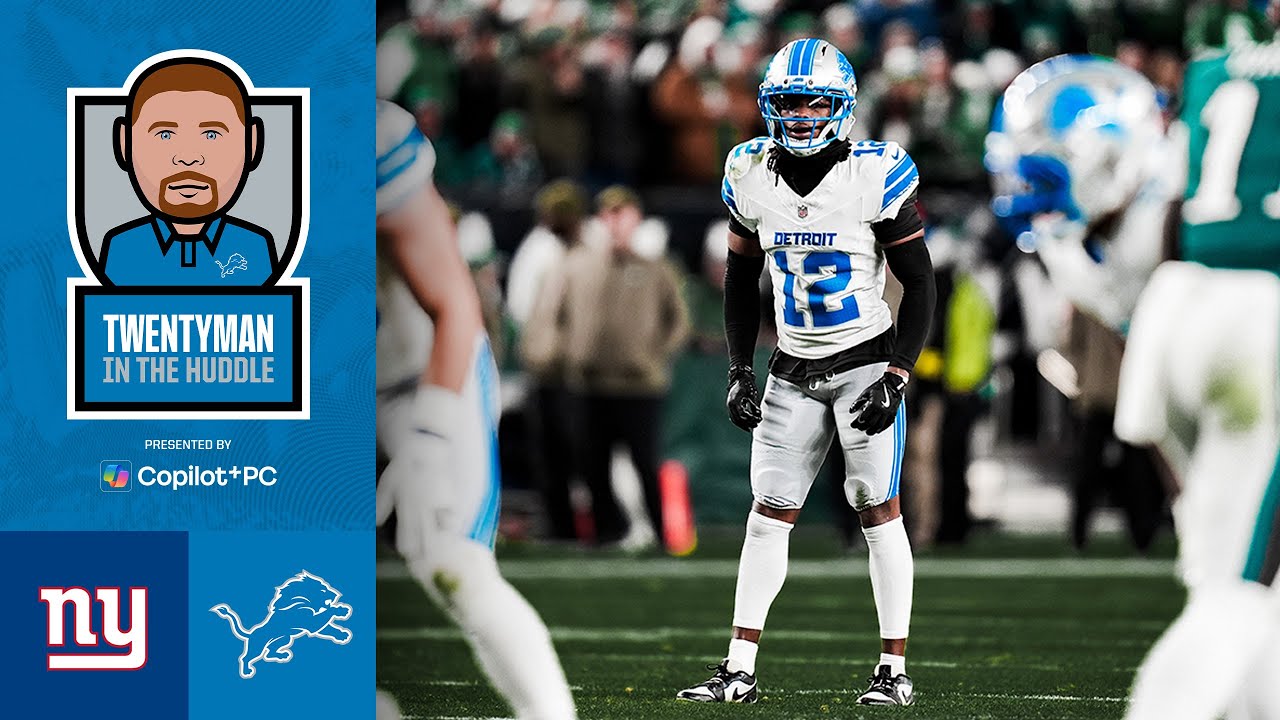 Lions vs Giants Week 12 preview | Twentyman in the Huddle