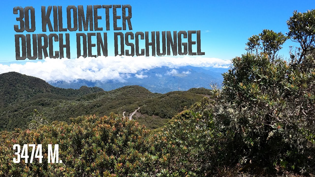 30 Km durch den Regenwald: Wanderung Vulkan Baru