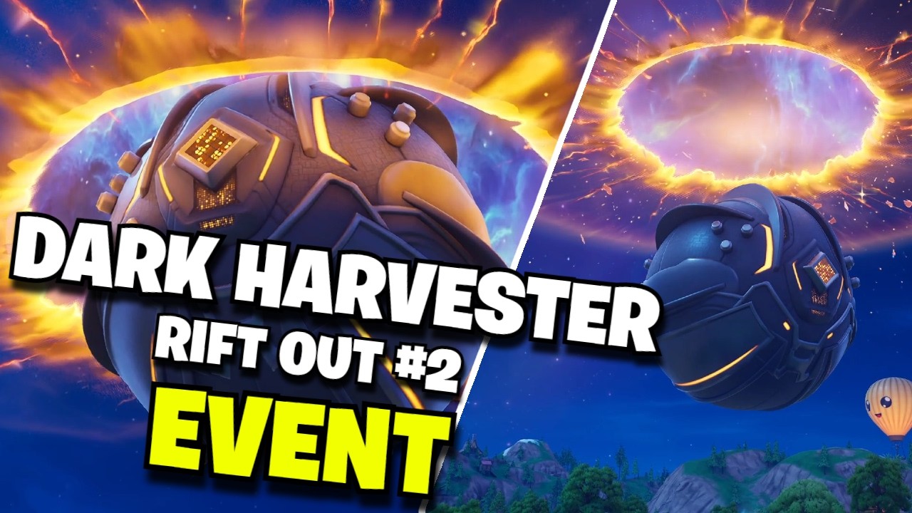 Fortnite | CH7S1 DARK HARVESTER RIFT OUT #2 LIVE EVENT - HD Cinematic