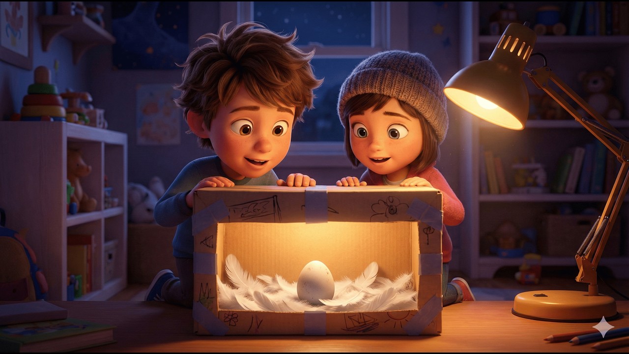 أنقذنا بيضة الحمامة! 🥚✨ كيف صنعنا فقاسة في المنزل؟