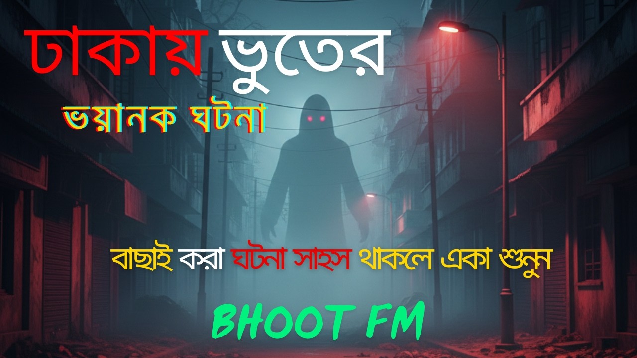 Bhoot Fm ঢাকায় ভুতের ভয়ানক ঘটনা  Only Horror Story Email Episode  Bhoot Fm #vutfm #bhootfm
