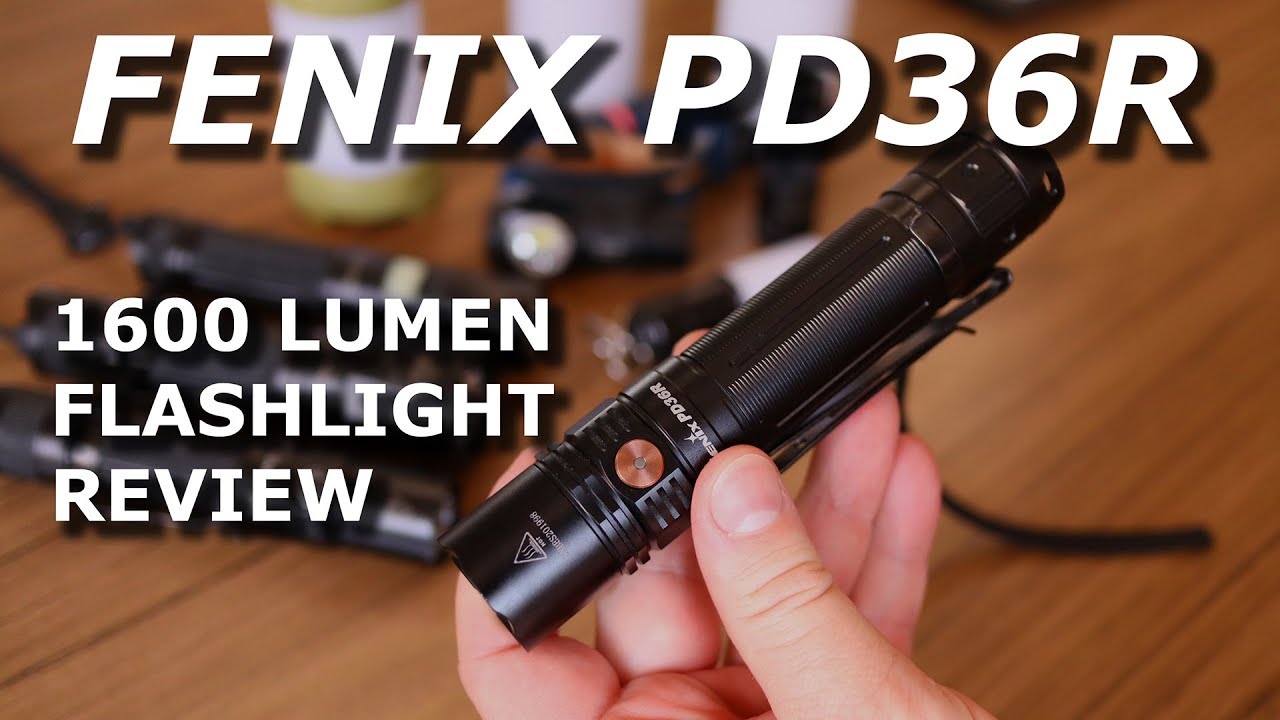 Fenix PD36R Review - 1600 Lumen Flashlight