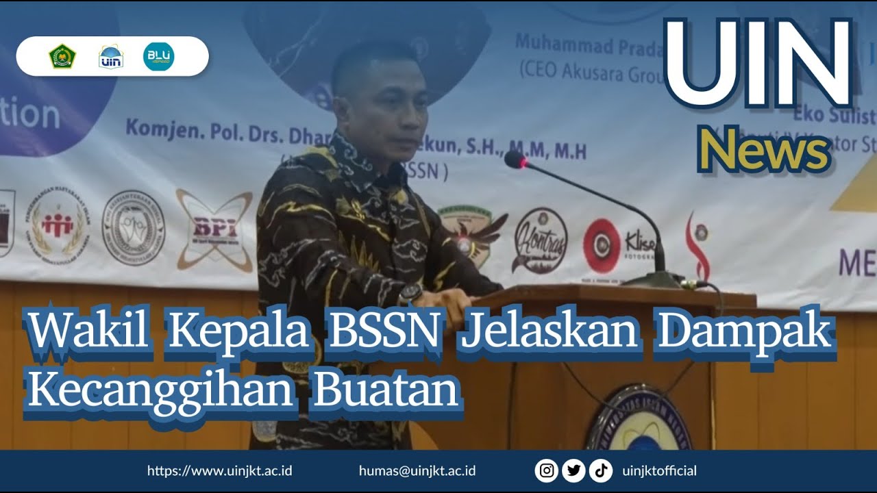 Wakil Kepala BSSN Jelaskan Dampak Kecanggihan Buatan