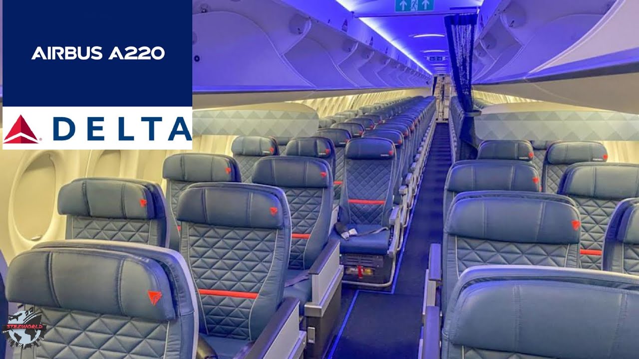 Trip Report| Delta Airbus A220-300 is it the best aircraft in its category?  #Delta #Airbus220