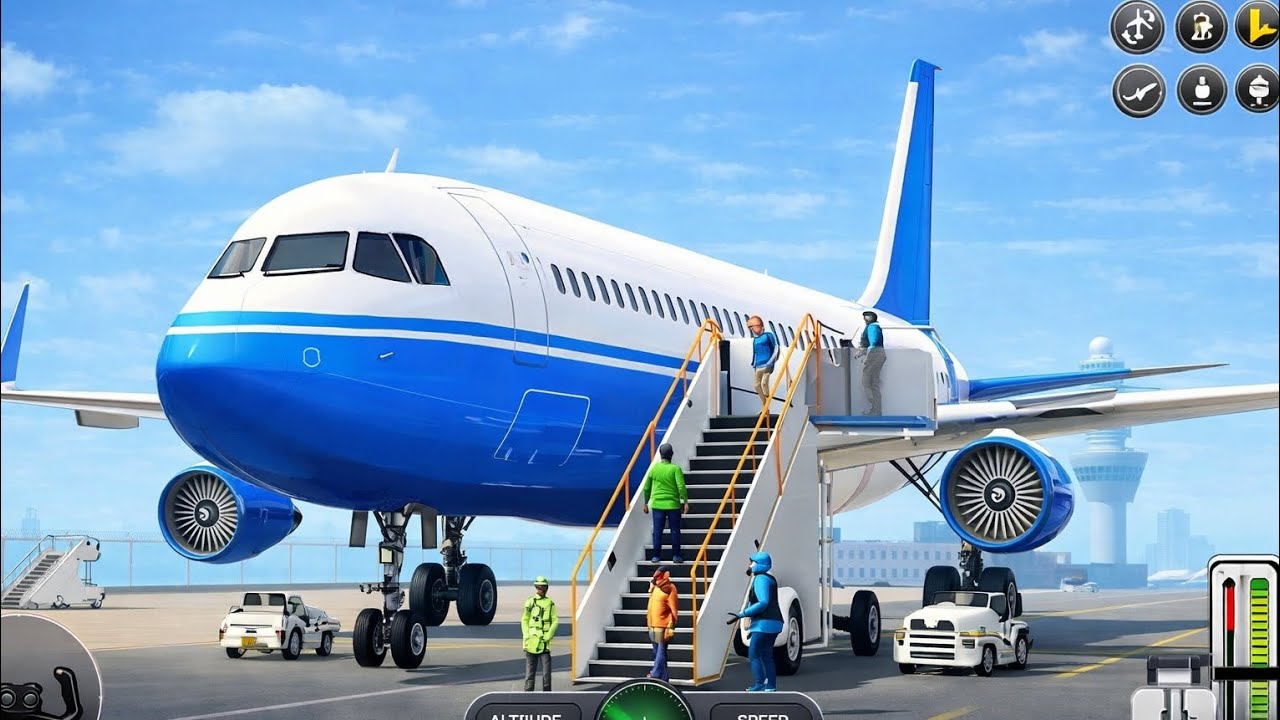 ✈️Flight Airplane City Pilot Simulator - Boeing Plane Emergency Landing 🛬 #androidgameplay