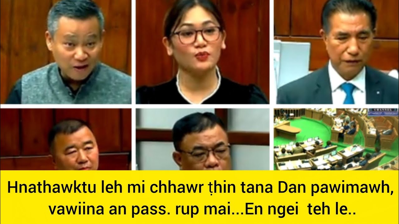 Hnathawk ṭhin leh chhawrtu tana Dan pawimawh pass hi le. Mitin hriat/en ngei chi