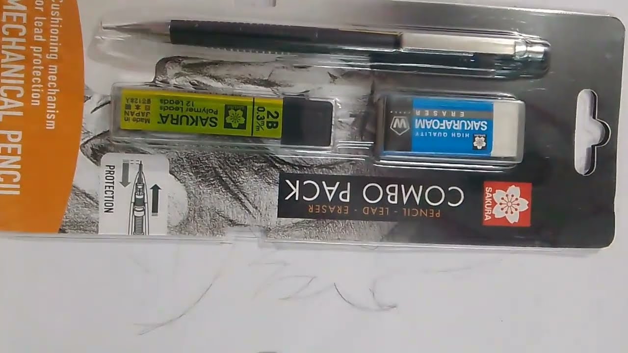 my 1st sakura pencil unboxing