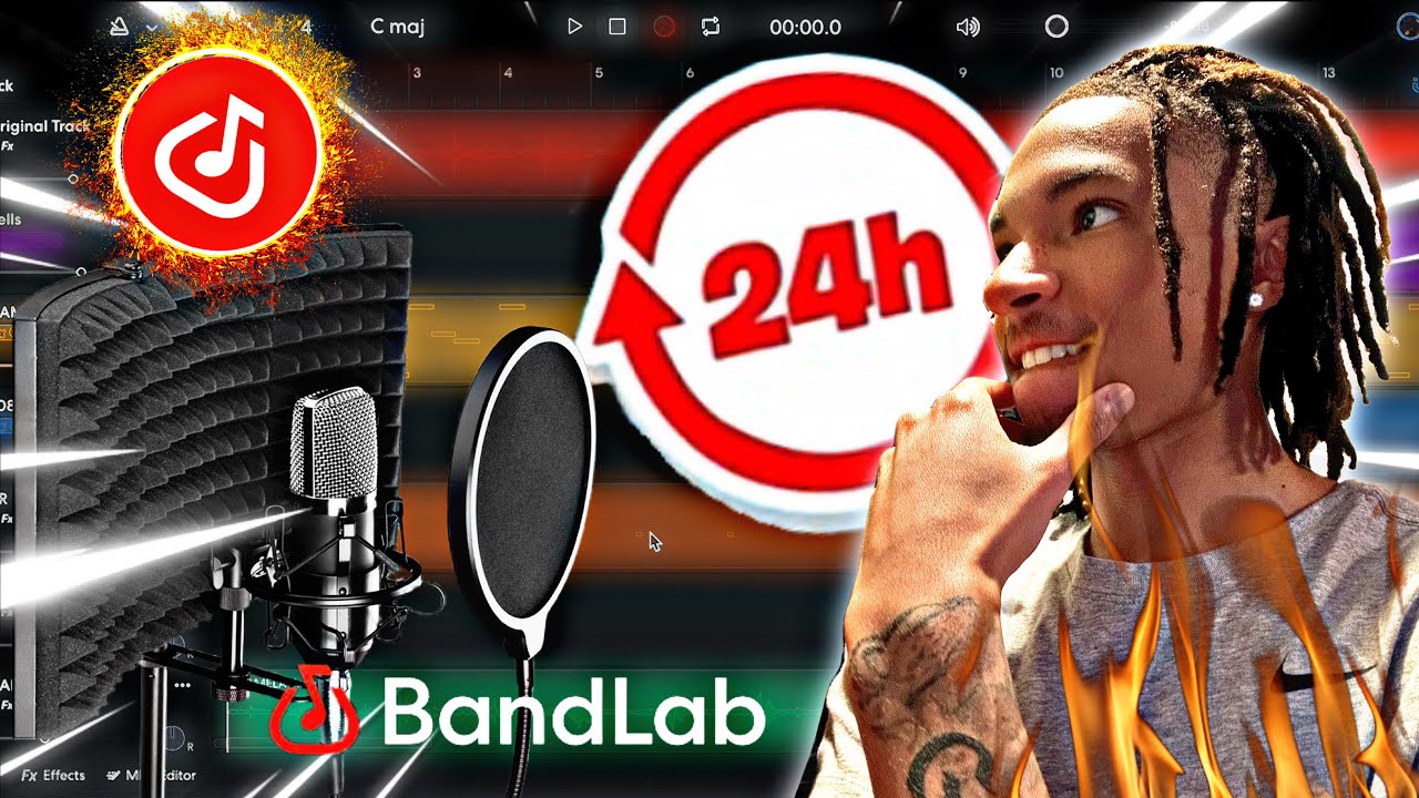Making a Hit Song on BandLab in 24 Hours | Music Challenge!