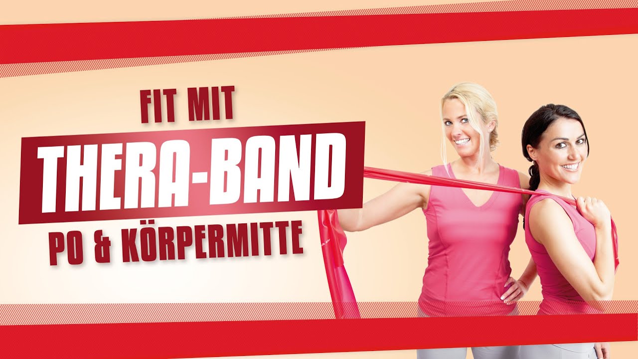 Fit mit Theraband - die besten Übungen gegen Verspannungen und Rückenschmerzen💪