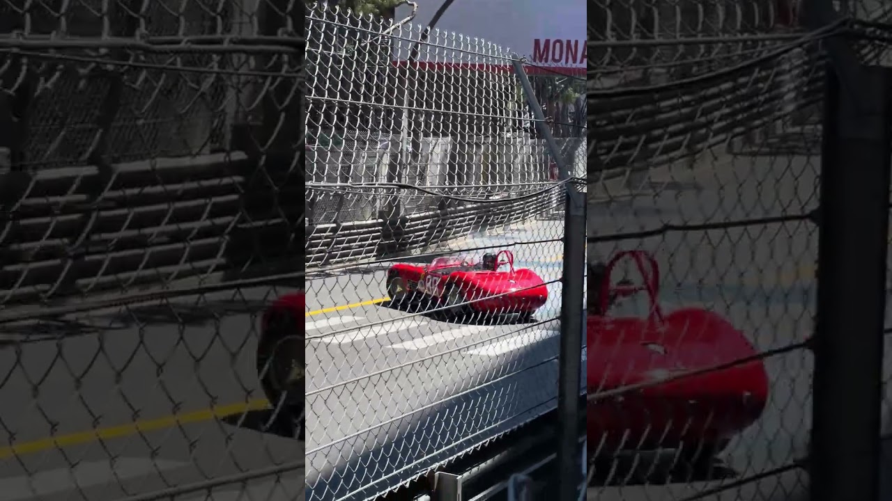 A historic Grand Prix Monaco -crazy ride #automobileclub #automobile  #monaco #grandprix