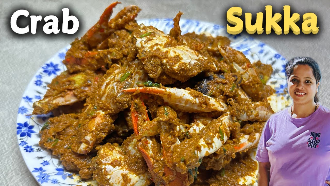 Crab Sukka Recipe Goan Style l Authentic Goan Seafood Recipe l Crab Xec Xec l @GoanSpiceHouse