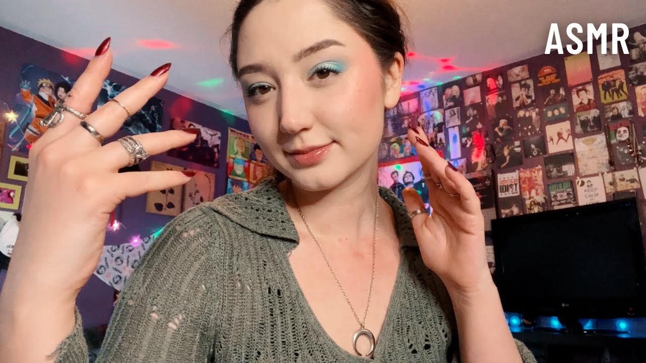 ASMR Fabric Scratching & Collarbone Tapping *Fast & Aggressive*