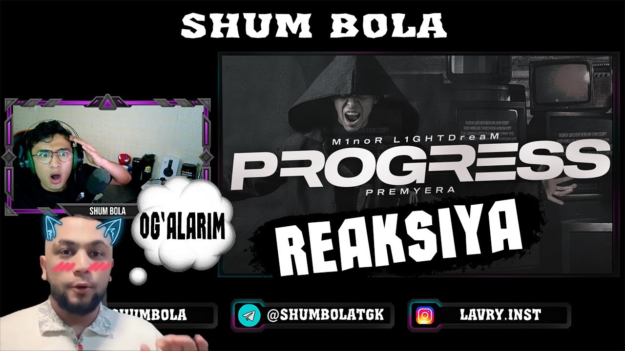 TIKTOKERLARGA DISS?  REAKSIYA MINOR - Progress? (Tik - Tok UZ)