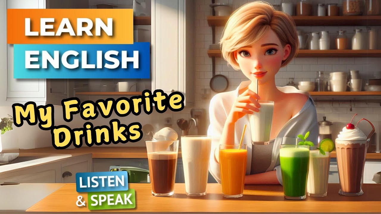 My Favorite Drinks in One Week | Improve Your English | English Listening Skills - Speaking Skills