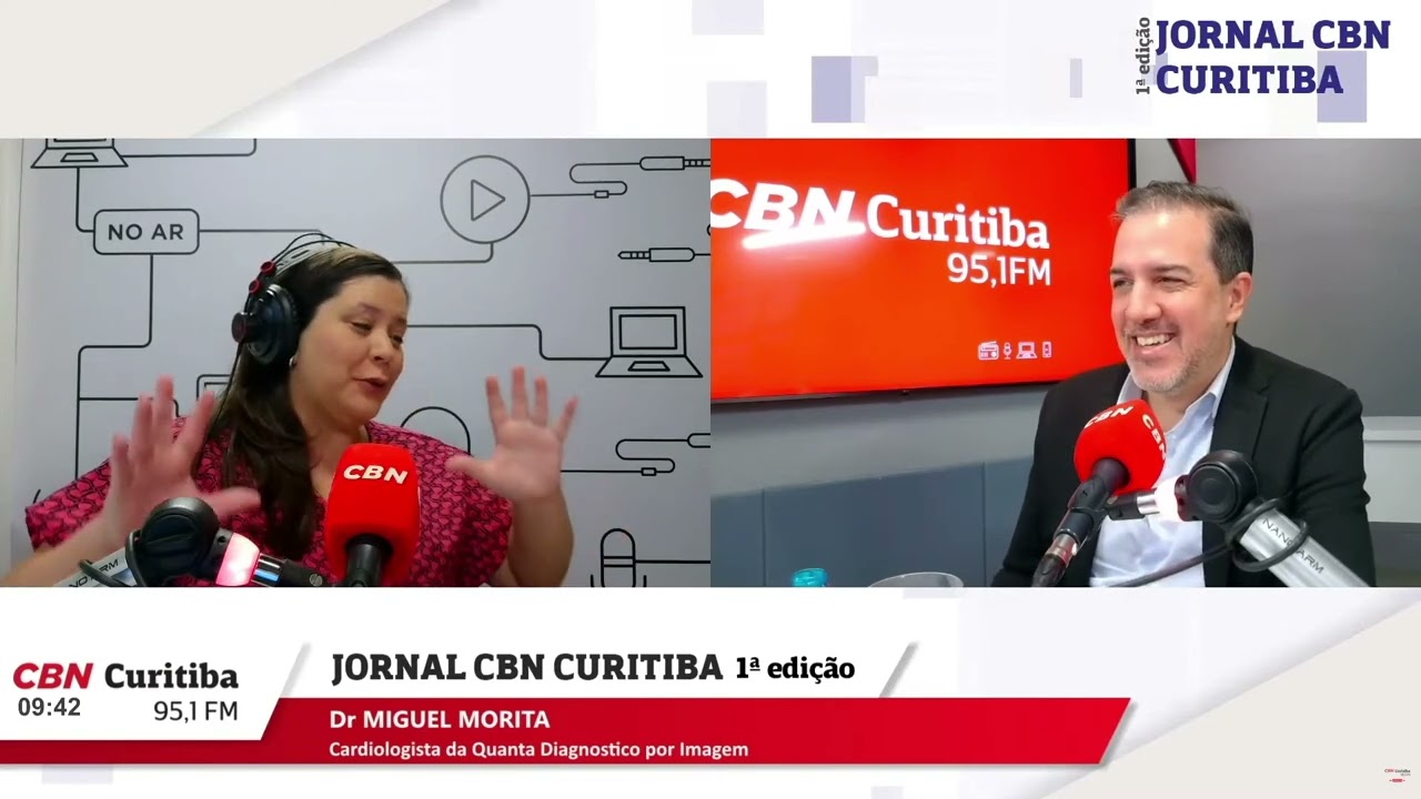 Quanta_Entrevista Dr. Miguel Morita para a rádio CBN.