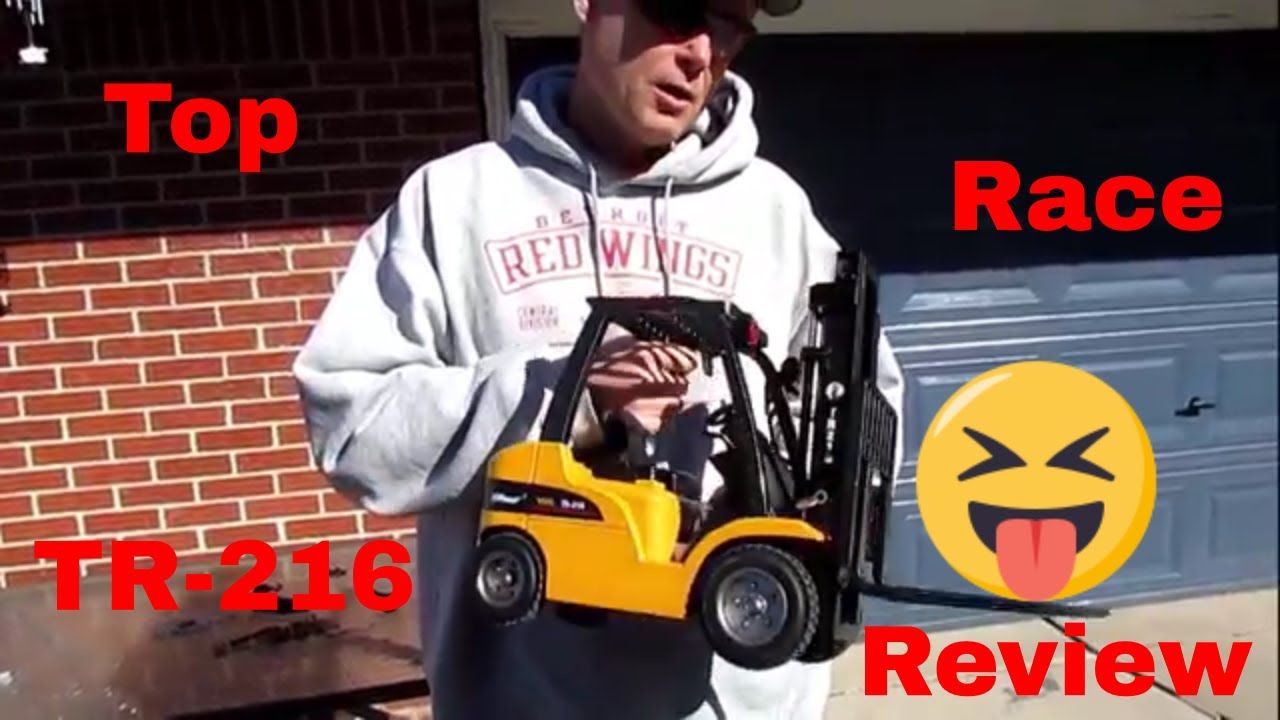 Top Race TR-216 RC Forklift Review & UnBoxing