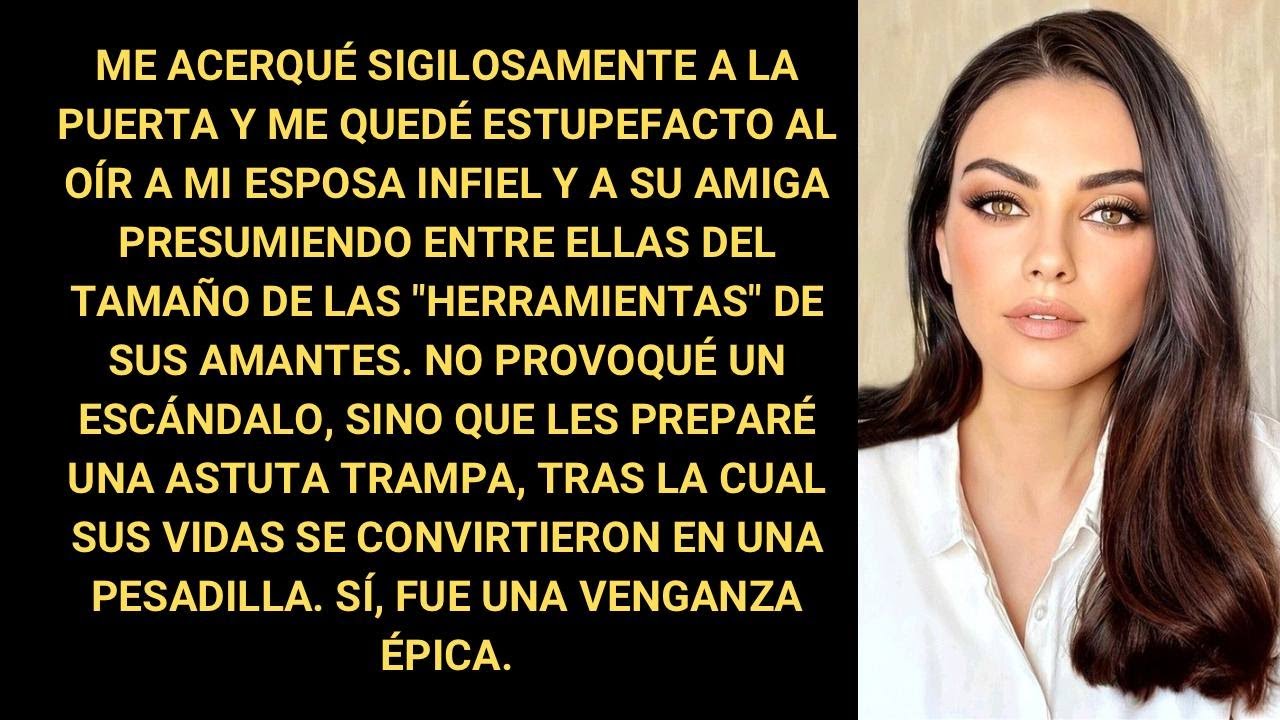 Me Acerqué Sigilosamente A La Puerta Y Me Quedé Estupefacto Al Oír A Mi Esposa Infiel Y A Su Amiga