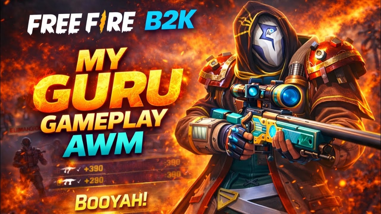 B2K My Guru 🔥 35 Kill Domination#ff#freefire